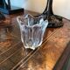 Crystal vase daum france