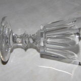 9 verres Baccarat a vin cristal deuxieme moitie XIXeme siecle modele d'harcourt