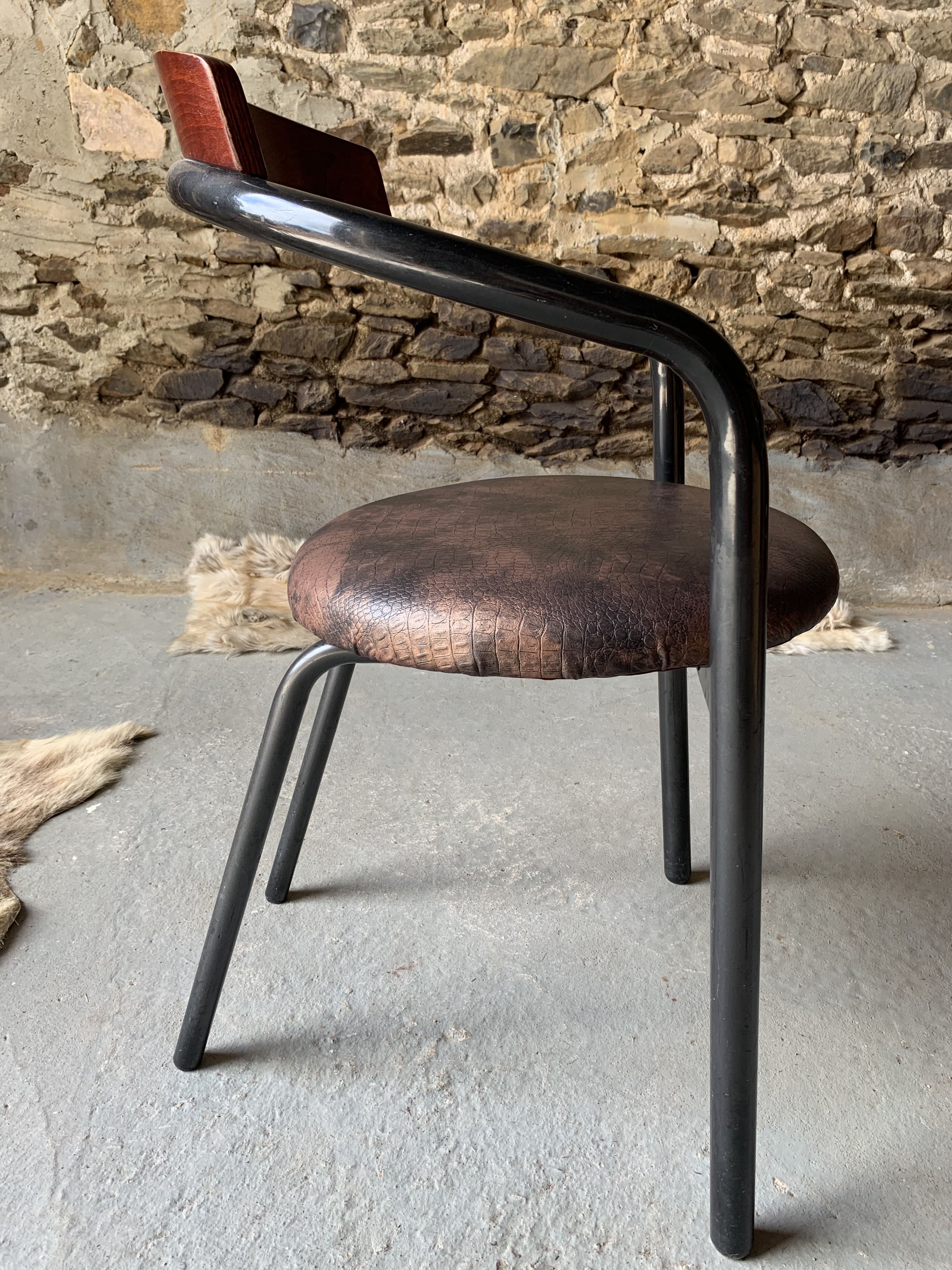 Set of 4 Stif armchairs