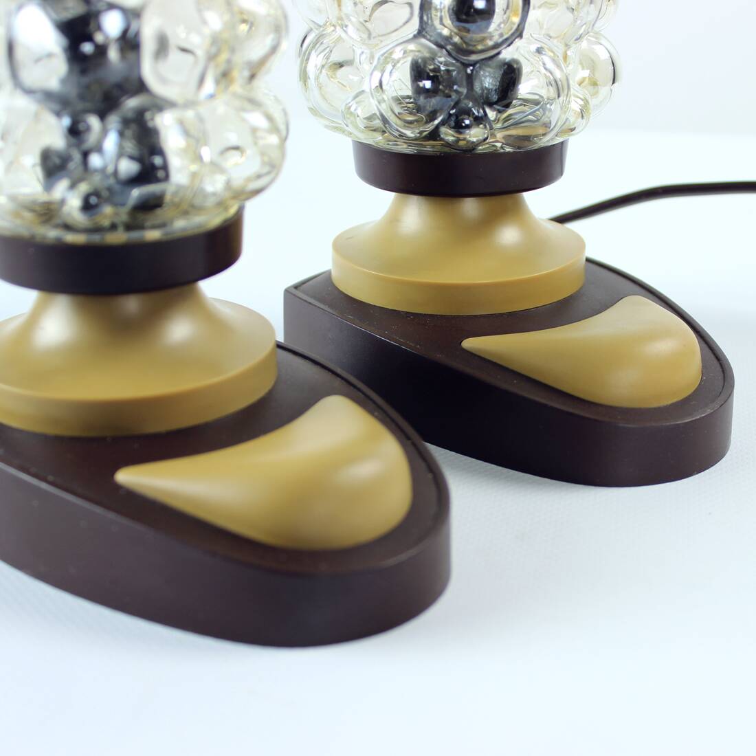 Space Age Table Lamps By Helena Tynell For Orion Leuchten, 1960s, Set Of 2
