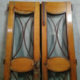 Old glass doors