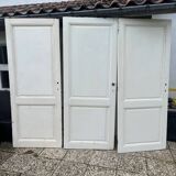 Set of 3 solid wood doors