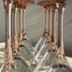 Set of 8  Luminarc Rosaline cocktail glasses