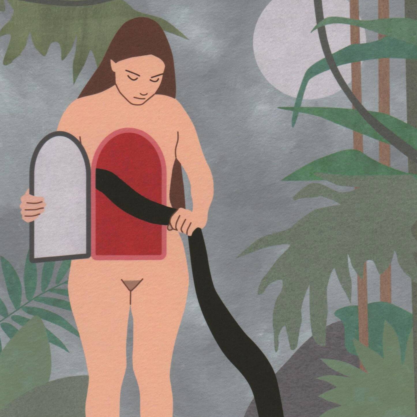 Old stories, 15x20 cm, signed and numbered print