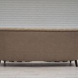 1960s, Danish 3 seater sofa, original good condition, cotton-wool.