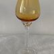 Set of 6 murano 1970 colored digestive glasses