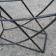 Umbrella stand painted metal star