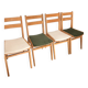 Set of 4 dining room chairs, 50s/60s