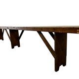 XL vintage solid wood bench / bench