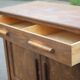 Buffet bas en bois bahut meuble de rangement, meuble ancien