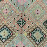 Turkish kilim 453x130 cm wool