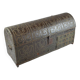 Studded Leather-Wrapped Dome Chest, 18th