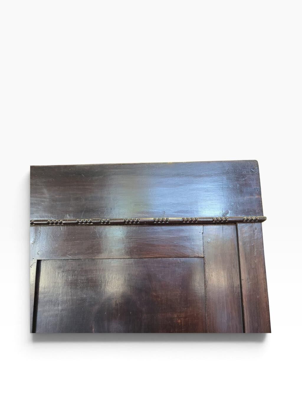Vintage XL dark wood wardrobe/hallway furniture
