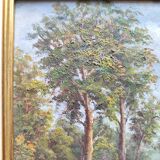 Tableau ancien signé