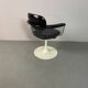 Single Mid-Century Belgian Swivel Armchair Attributed to Rudi Verelst