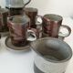 Vintage “Grès Paysan” glazed stoneware set