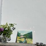 Landscape oil painting