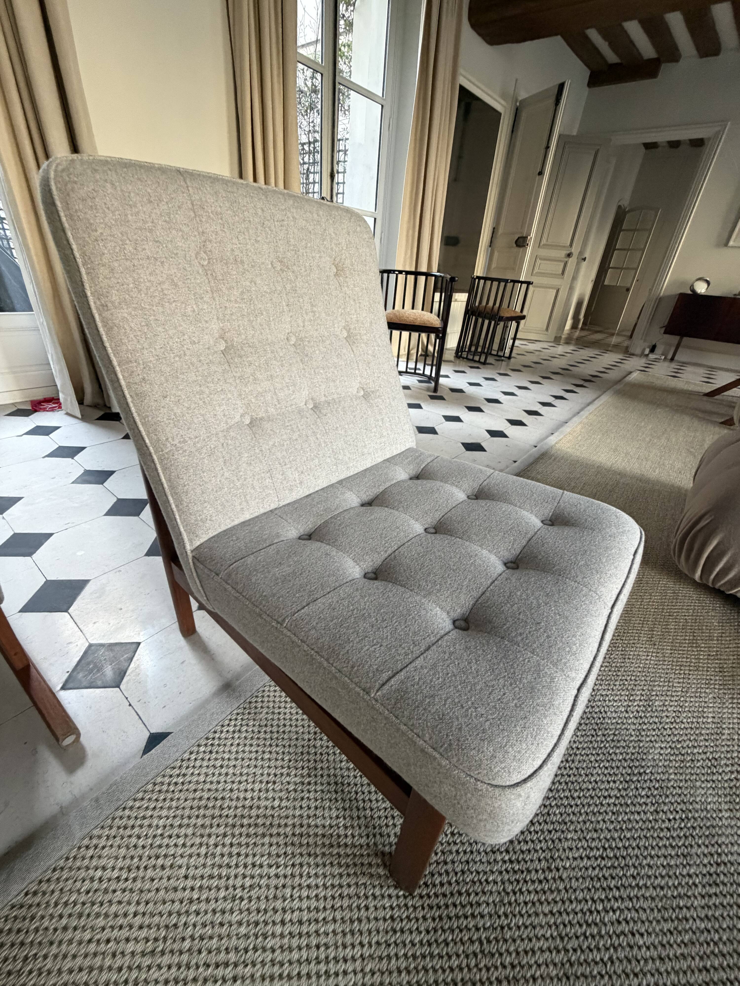 Pair of vintage Scandinavian armchairs – circa 1960