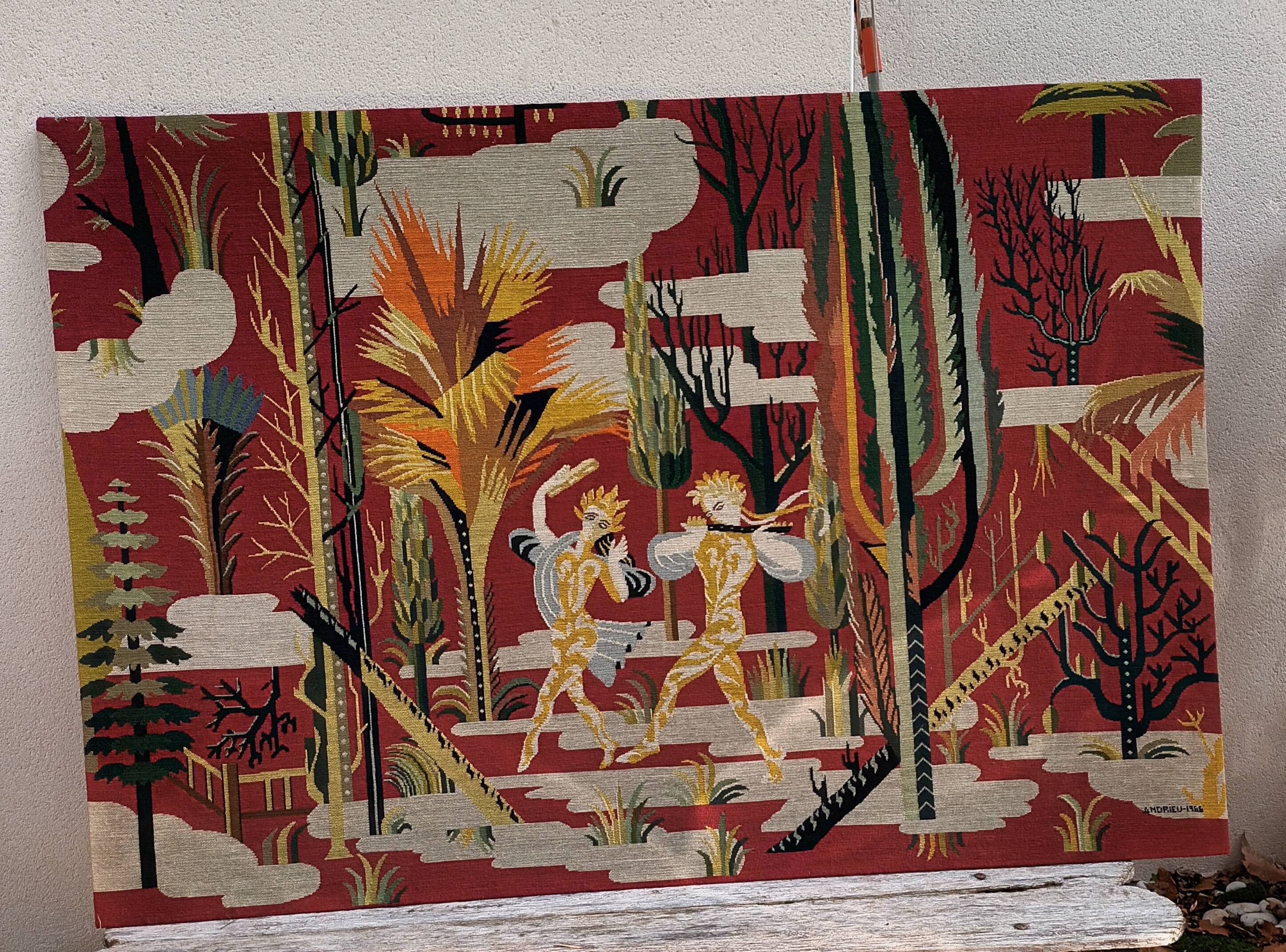 Canvas tapestry 1966