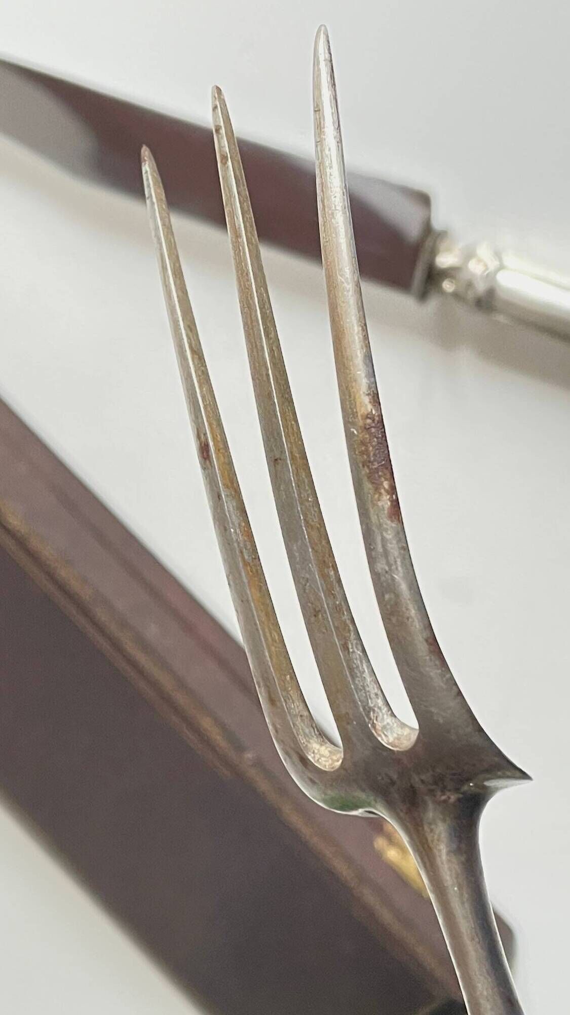 Cutlery for Meat Silver Minerva Helmeted PARIS