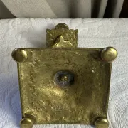 Bronze fish candlestick