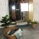 Vintage triptych mirror  100x115cm