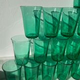 Verres à eau huile lesieur