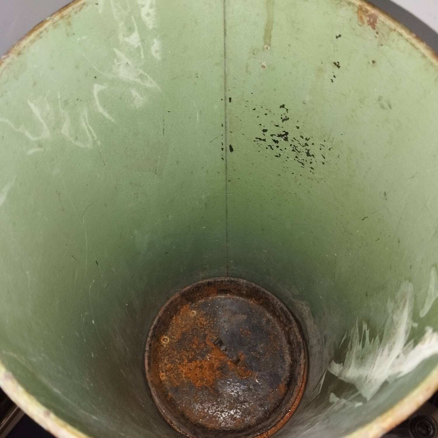 Art Nouveau sheet metal umbrella stand