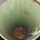 Art Nouveau sheet metal umbrella stand