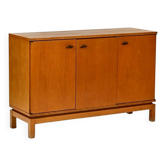 Rare Enfilade Moderniste chêne – Marcel Gascoin (Éd. Alvéole, c. 1960)