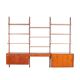PS System Danish design teak wall system, 1960s