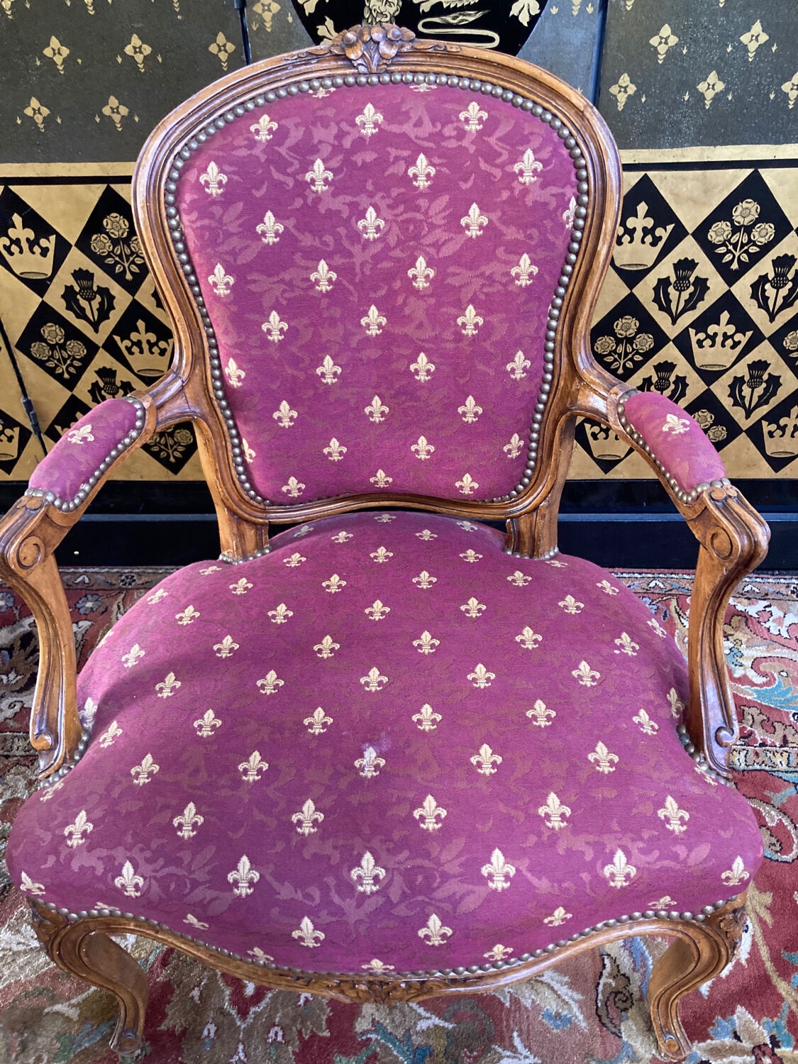 Pair of Louis XV armchairs