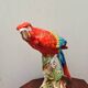 Ceramic Parrot/Life Size
