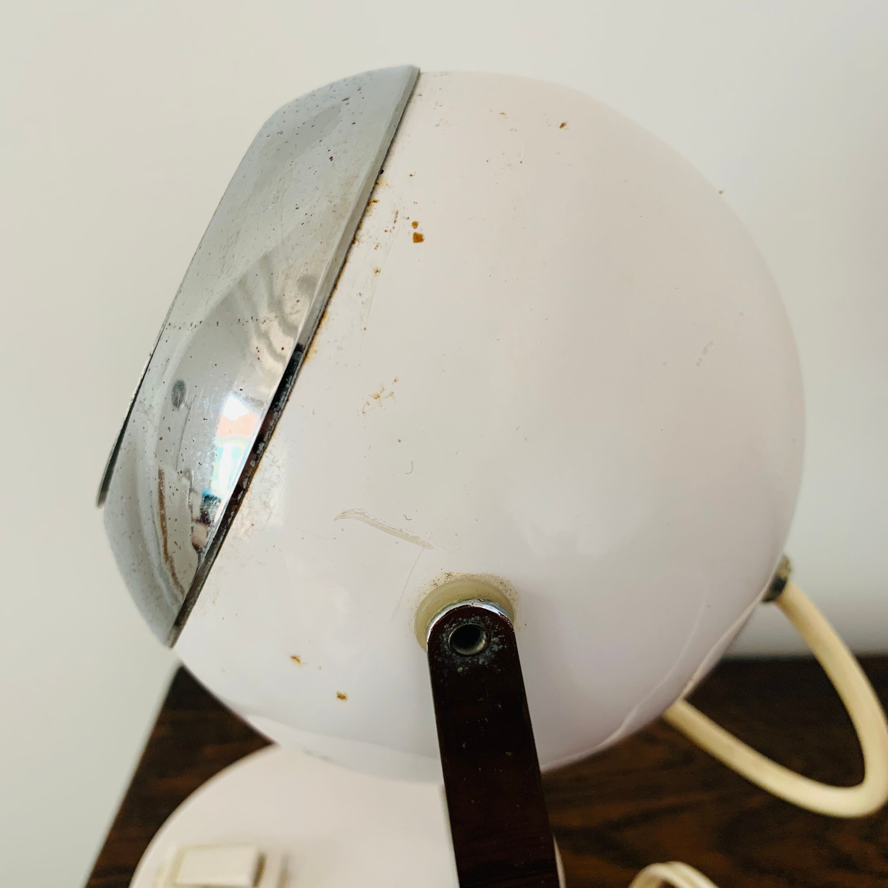 Vintage desk lamp space age seventies