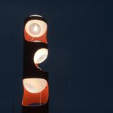 Mid-Century Swiss Space Age Floor Lamp Guggerli L3 by Rosemarie and Rico Baltensweiler for Baltensweiler, set of 2