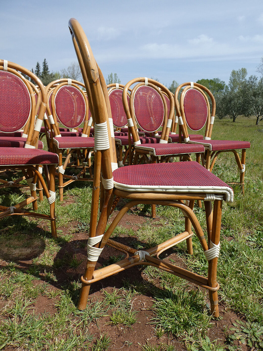 Lot of 21 chairs