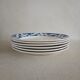 Lot de 6 assiettes terre de fer Badonviller