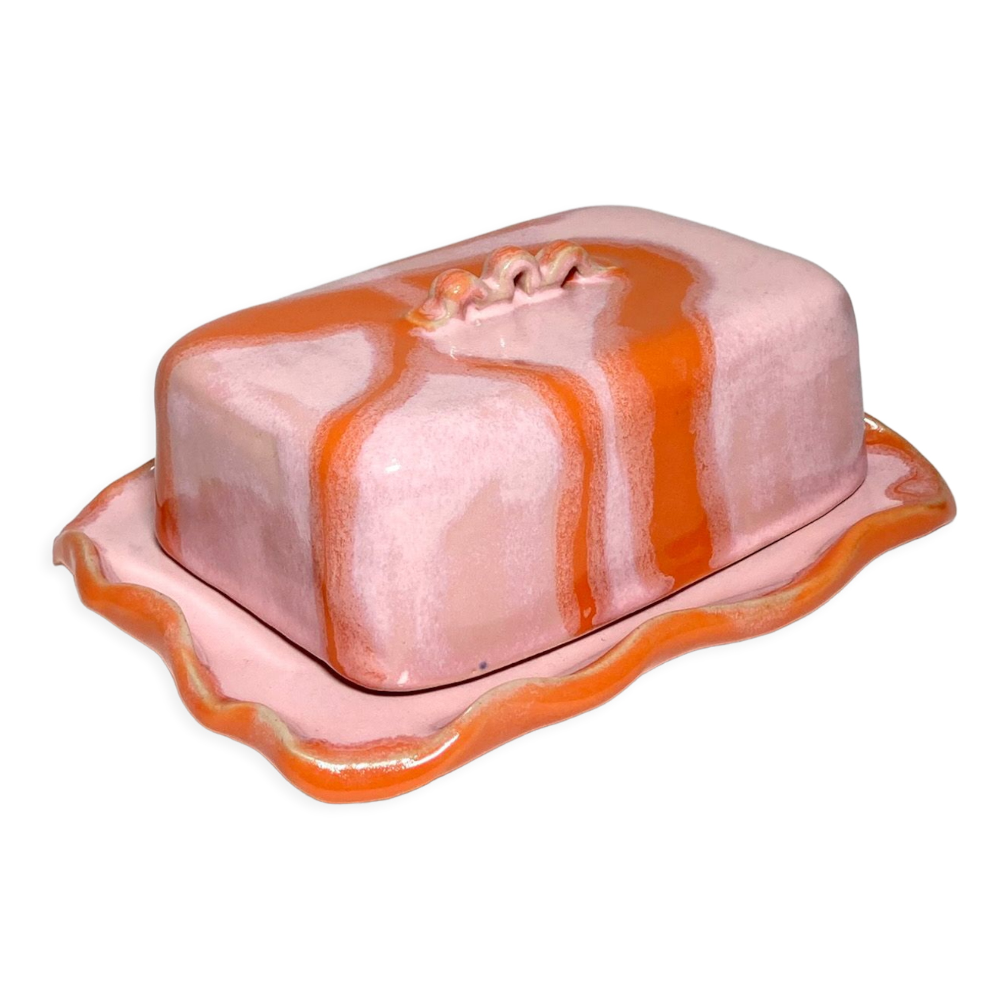 Beurrier rose et orange