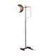 Vintage floor lamp in brass and enamelled metal, design, Italy, 1960s