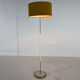 Lampadaire Mid Century, Allemagne, années 1970, nouvel abat-jour fait à la main