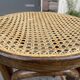 Curved wood piano stool 1950