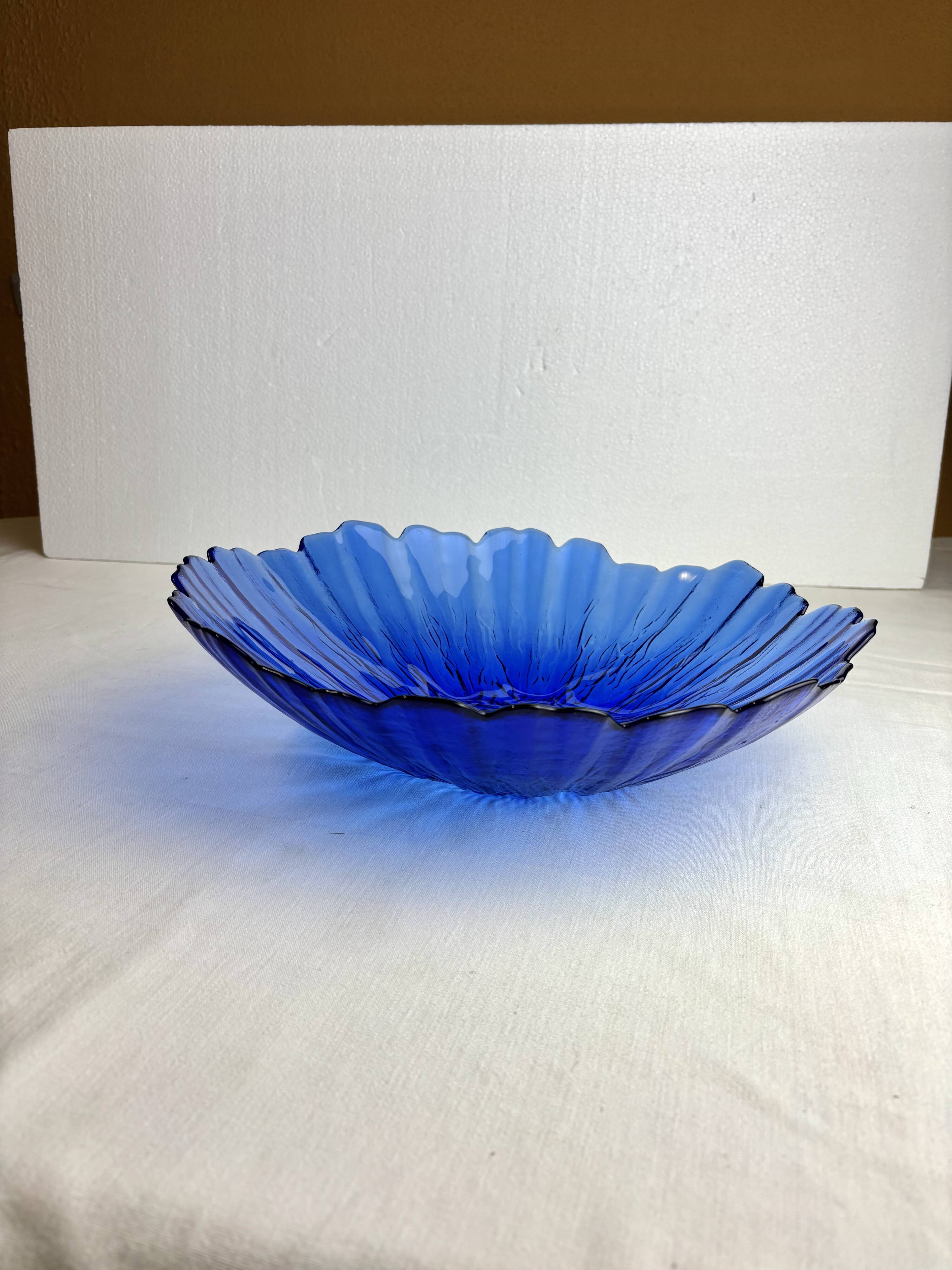 Cobalt blue decorative bowl