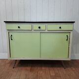 vintage formica sideboard sliding doors