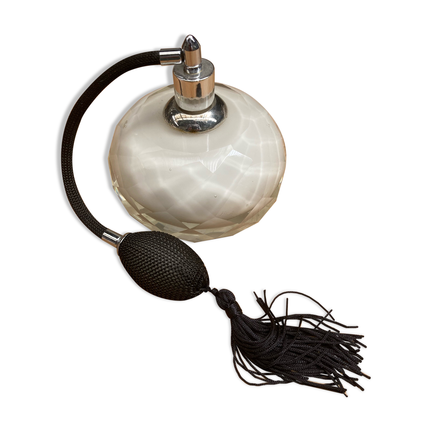 Cut glass perfume spray