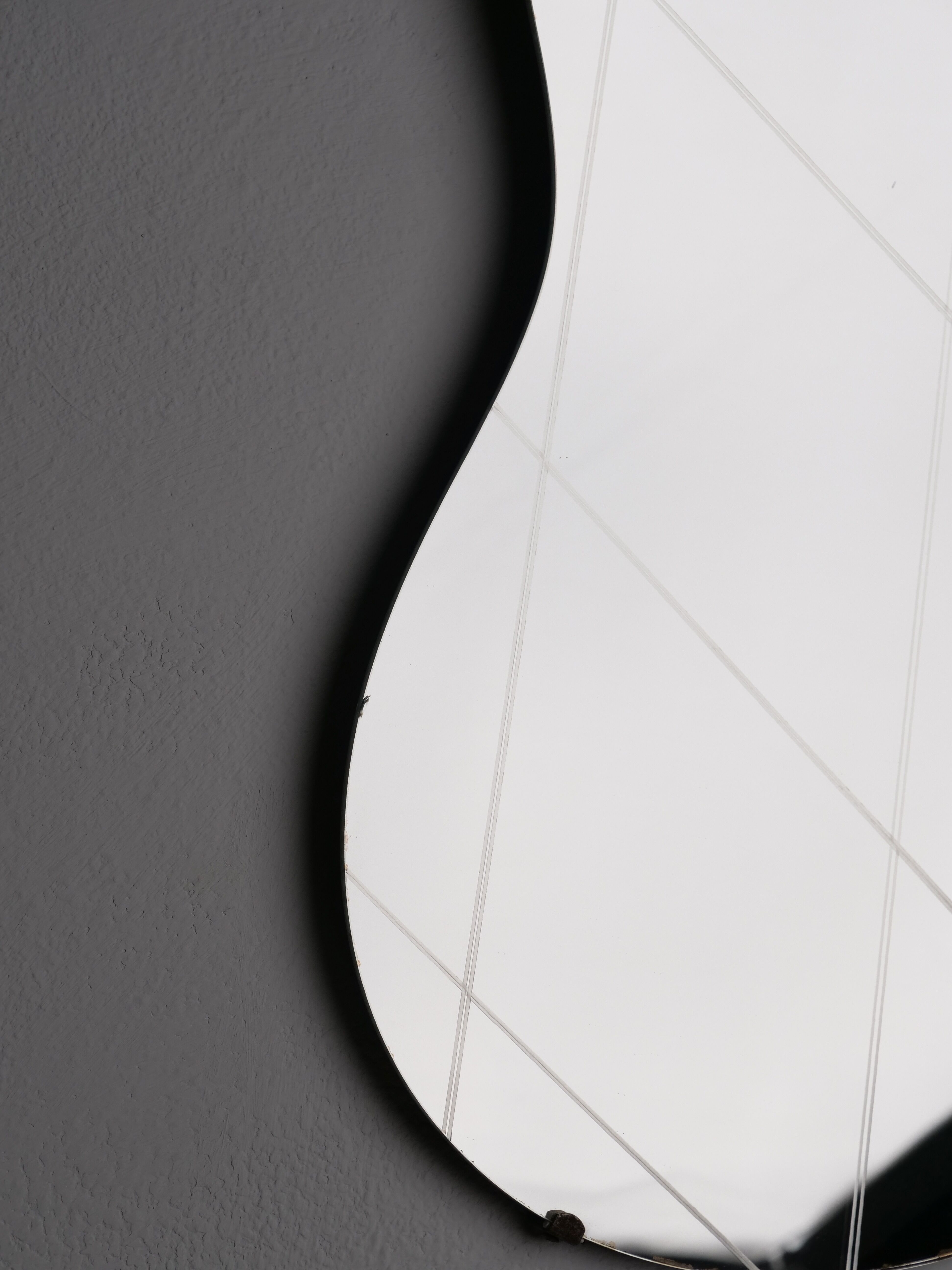 Miroir de forme libre année 50