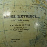 Glob metrique e bertaud publisher g thomas sucr paris 1900/1918