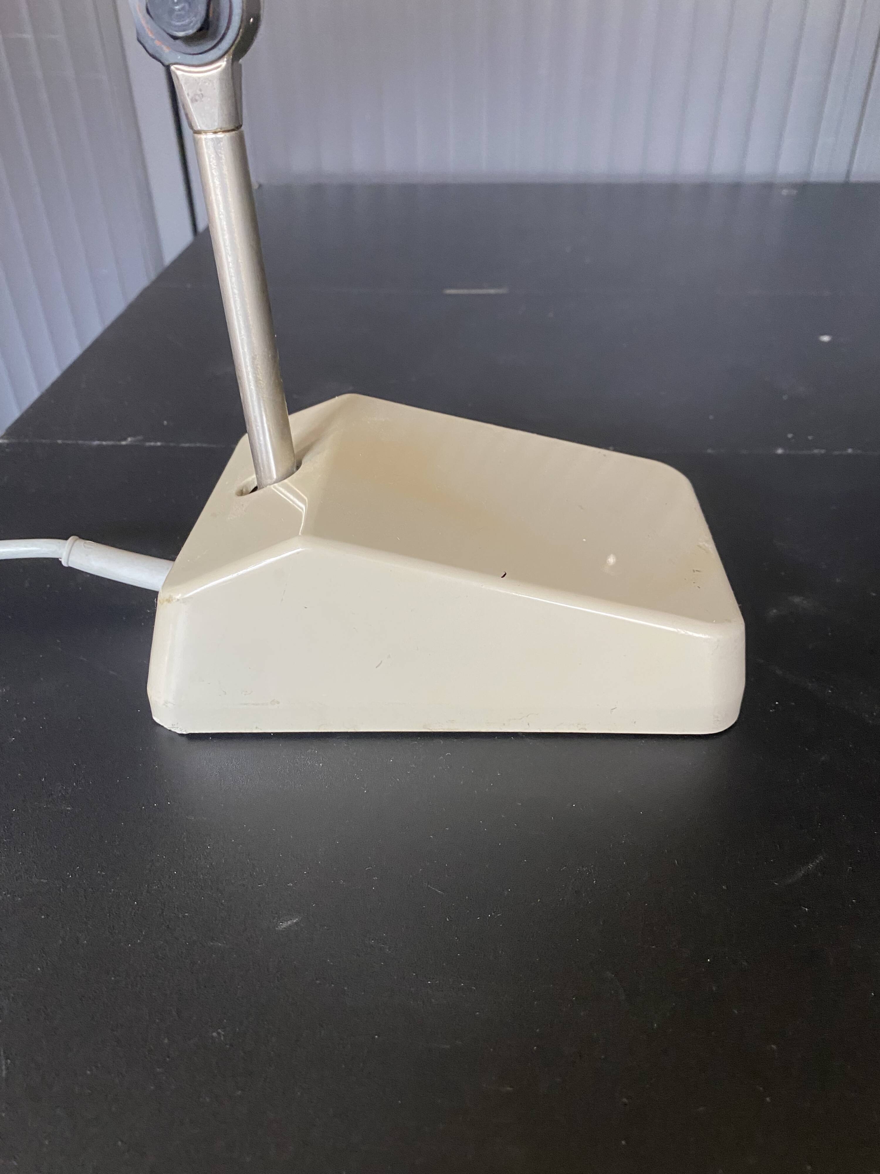 Waldmann metal articulated lamp vintage industrial workshop 1950
