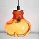 Lampe à suspension vintage en glaçure de Murano, Carlo Moretti, Italie, Jaren 1960