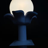 Opaline palm tree ceiling light from the 1980s.