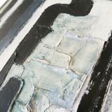 Painting, abstract painting by Olivier Rollin, 90s